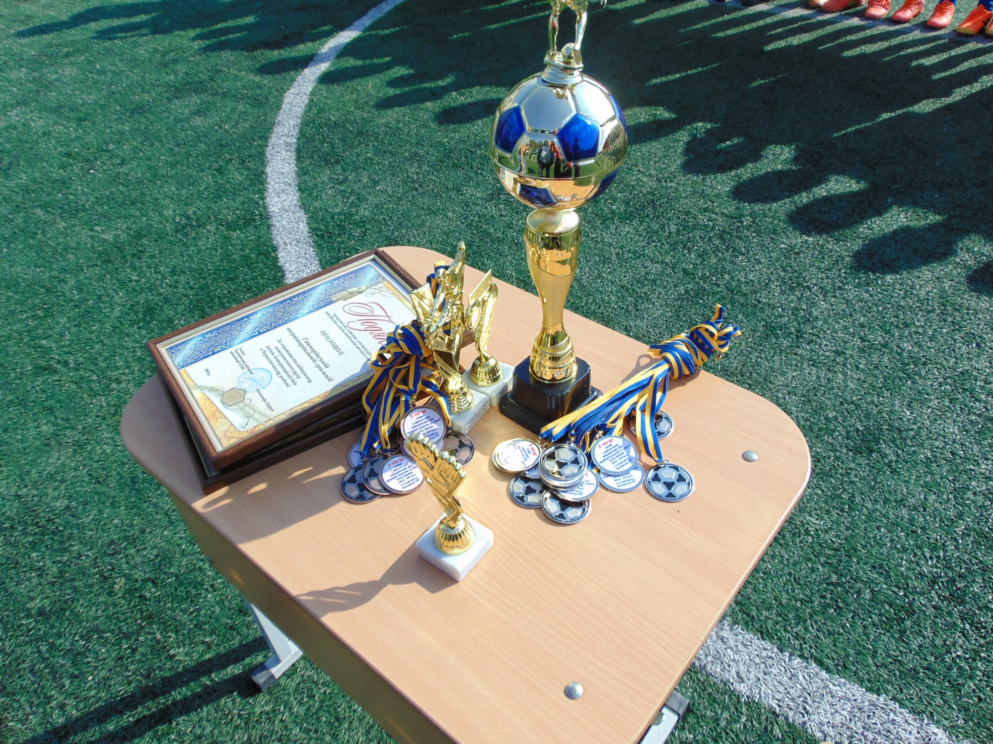 Змагання відкритого Кубку  Чернігівського району з міні – футболу серед юнаків 2012 -2013 року народження